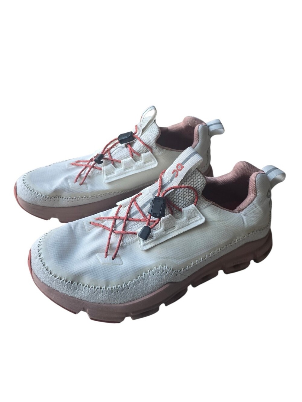 ON CLOUDAWAY ICE/CHILI RED GREY WHITE RUNNING SHOES